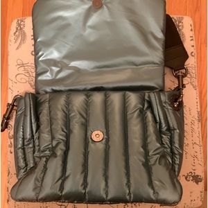 NWOT Think Royln metallic light blue.